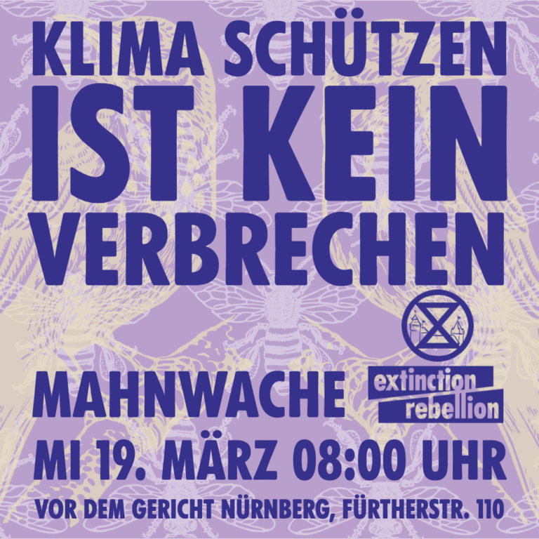Im Hintergrund abstrahierte Insekten. Im Vordergrund der Einladungstext und das XR-Logo