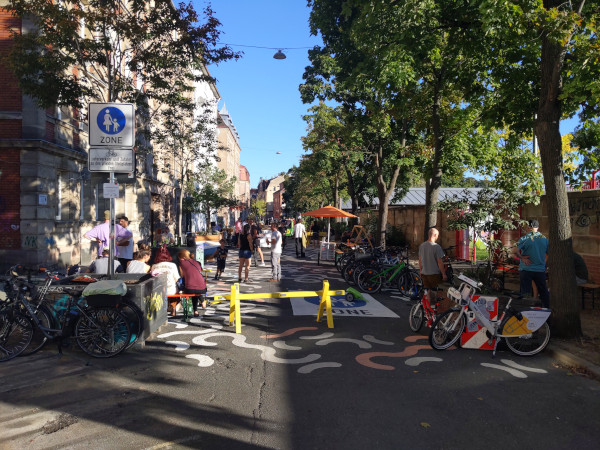 Superblock GoHo-Fußgängerzone