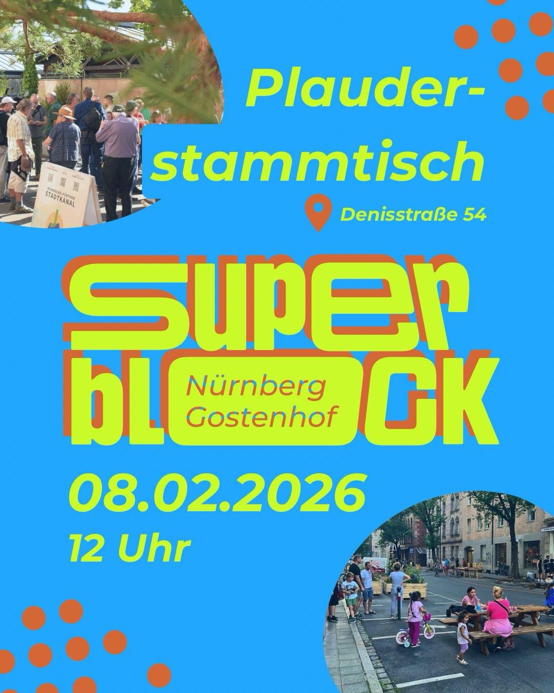 Superblock Plauderstammtisch