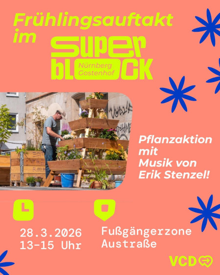 Frühlingsauftakt im Superblock Goho