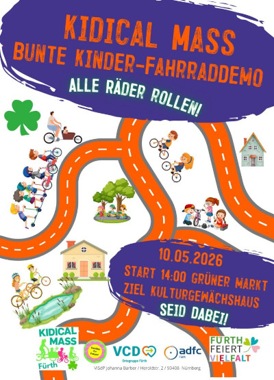 Kidical Mass - Fürth