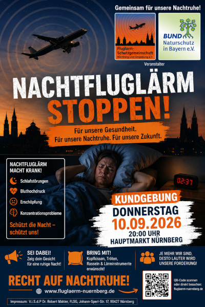 Nachtfluglärm stoppen!