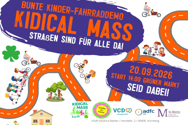 Kidical Mass - Fürth