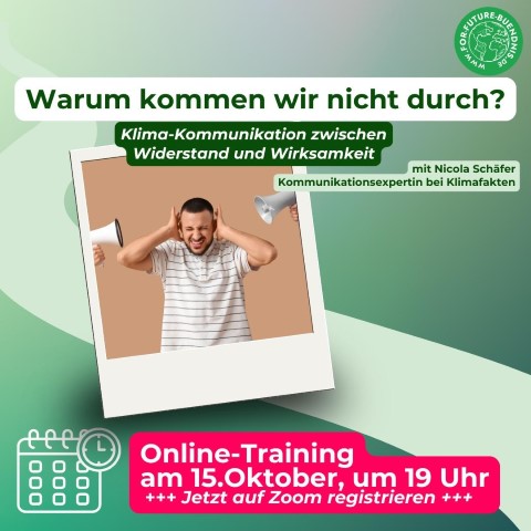 Warum kommen wir nicht durch? Klimakommunikation zwischen Widerstand und Wirksamkeit